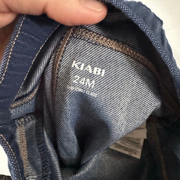 Kiabi Denim Look Jeggings with Elastic Waistband - 24M - Picture 4 of 4